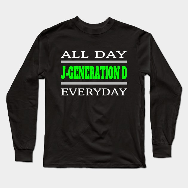 J-Generation D Long Sleeve T-Shirt by AllstarJD